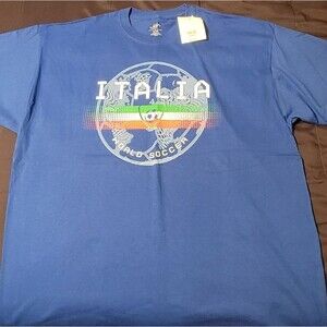 MENS XL ITALIA SOCCER SHIRT